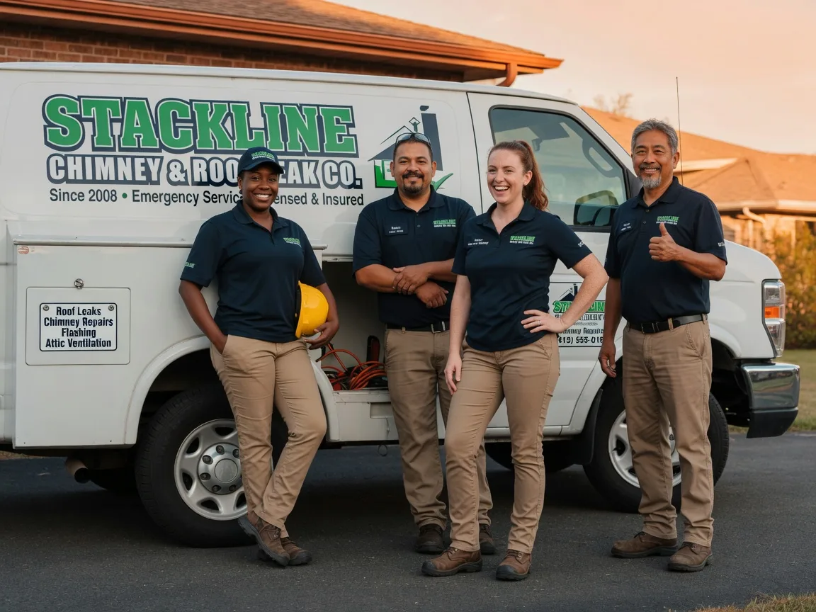 Chimney flashing repair company in Morristown, MN